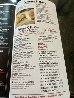 Menu photo 2 Italiano's Pasta & Pizza Parlor Venice, FL Menu photo 2 Italiano's Pasta & Pizza Parlor Venice, FL