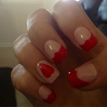 D'Zire Nails - Hearts! - Nail Salons Near Me - Austin, Texas
