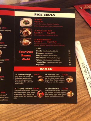 Menu photo 7 Otsuka Ramen & Bar Friendswood, TX Menu photo 7 Otsuka Ramen & Bar Friendswood, TX