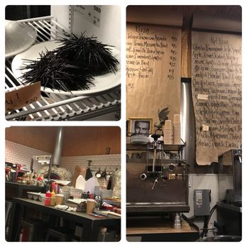 Industrial Eats - Uni + pizza kitchen + wall menu - Pizza Near Me - Buellton, California Industrial Eats - Uni + pizza kitchen + wall menu - Pizza Near Me - Buellton, California