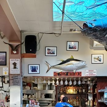 The Lobster Trap - A room filled with fishy kitsch... Chosen just for the halibut. Approved by the Sturgeon General. It's o-fish-ial. - Seafood Near Me - Avalon, California