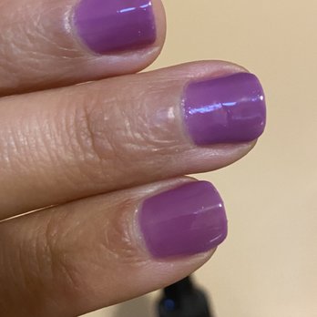 Oasis Nail Spa - Magnolia - Dent on the middle finger. - Nail Salons Near Me - Burbank, California