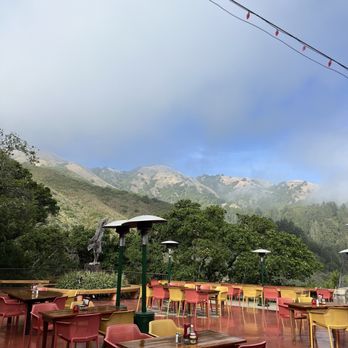 Nepenthe - So much seating - New American Near Me - Big Sur, California