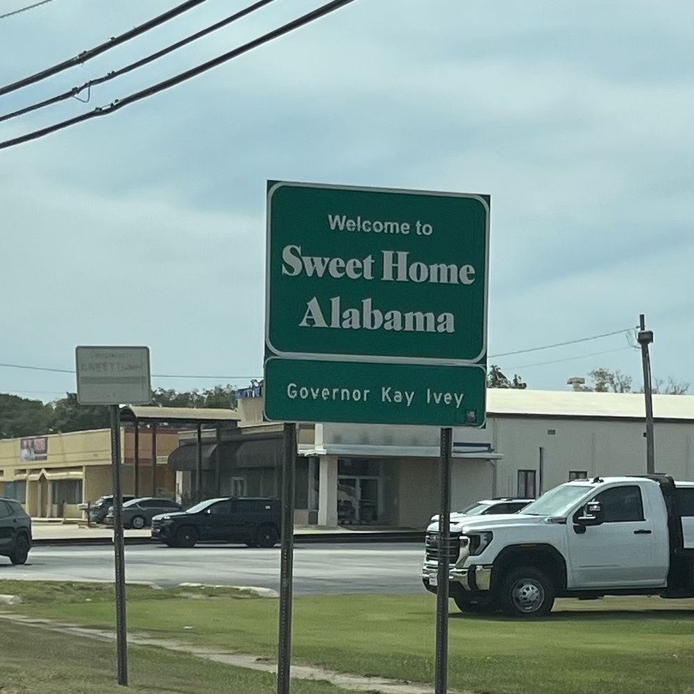 Merl's Diner - a sign for sweet home alabama - American Near Me - Lanett, Alabama