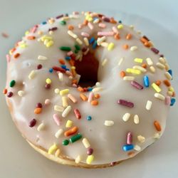Dunkin' - Vanilla Frosted with Sprinkles