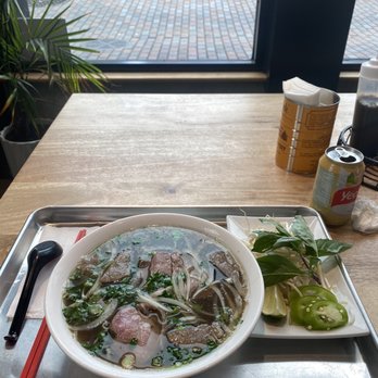 Saigon Drip Cafe - Steak Pho with meatball - Vietnamese Near Me - Seattle, Washington