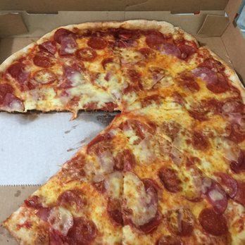 Randy's Pizza - Large Pepperoni, Canadian Bacon and extra cheese! - Pizza Near Me - Durham, North Carolina Randy's Pizza - Large Pepperoni, Canadian Bacon and extra cheese! - Pizza Near Me - Durham, North Carolina