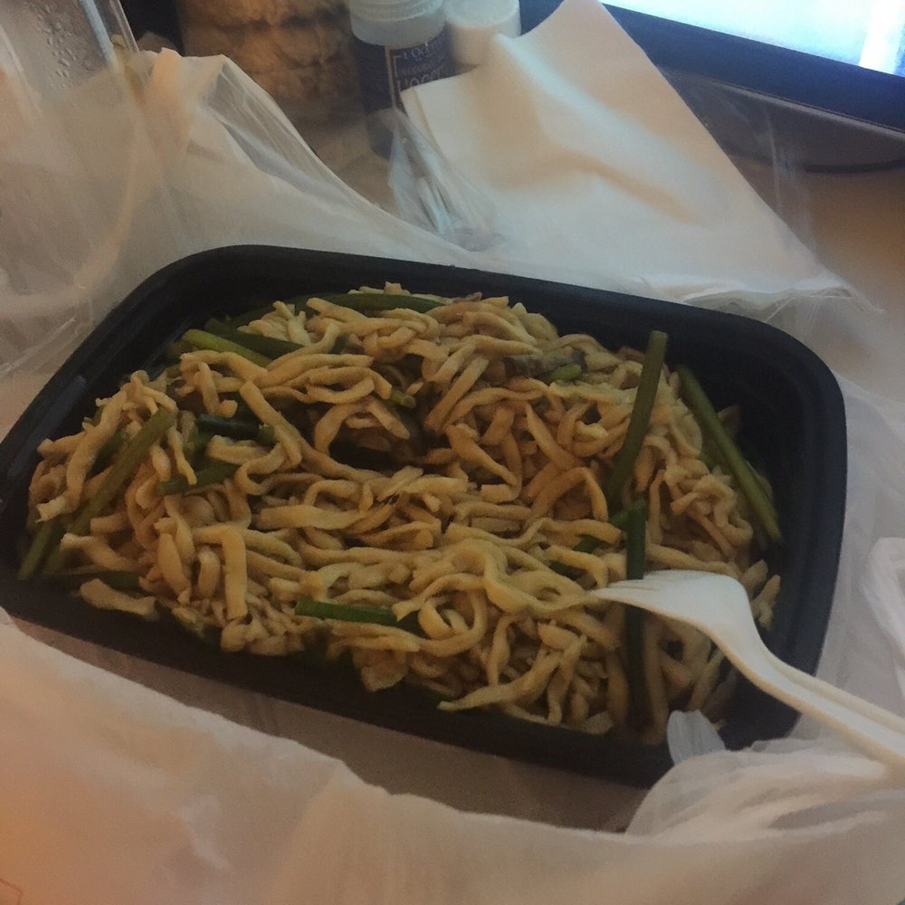 Wing's Kitchen - On the soft side... and kind of in bits. Shredded in the wok - Chinese Near Me - Boston, Massachusetts Wing's Kitchen - On the soft side... and kind of in bits. Shredded in the wok - Chinese Near Me - Boston, Massachusetts