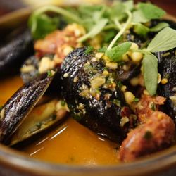 The Sur House - Mussel and Sausage