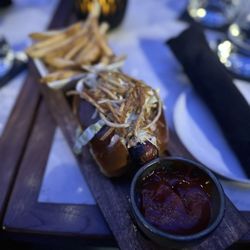 Overstory Restaurant - Venezuelan hotdog