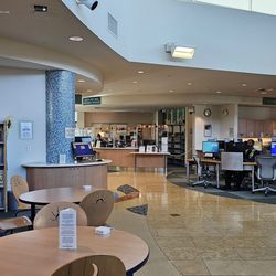 Mark Twain Neighborhood Library - Calm and peaceful day at the library. Clean and sanitized.