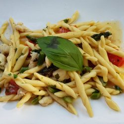 Locanda Busento - Seeteufel, Grüner Spargel