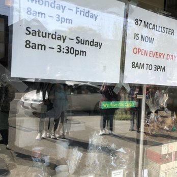 Arsicault Bakery - Front window with packaged goods for sale - Bakeries Near Me - San Francisco, California