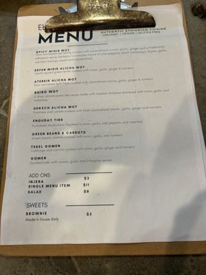 Menu photo 4 Ebony San Luis Obispo, CA