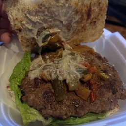 Lamb burger Lamb burger