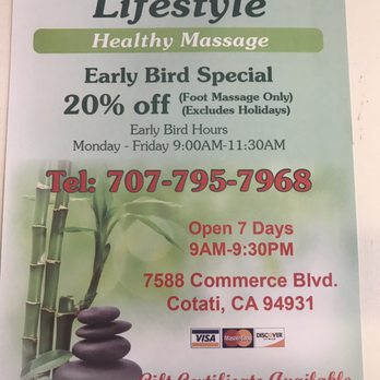 Lifestyle Healthy Massage - Massage Near Me - Cotati, California Lifestyle Healthy Massage - Massage Near Me - Cotati, California