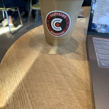 Caffeine Roasters - Iced Caramel Delight with Almond milk - Coffee Roasteries Near Me - Tampa, Florida