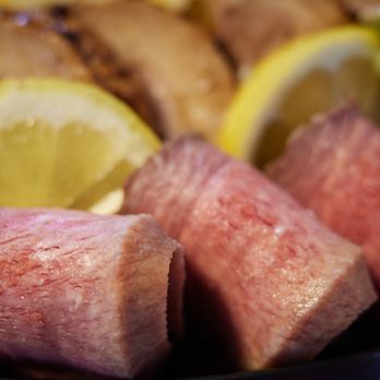 Rinka - Gyutan (not pictured grilled wagyu, pork char siu) - Japanese Near Me - Honolulu, Hawaii Rinka - Gyutan (not pictured grilled wagyu, pork char siu) - Japanese Near Me - Honolulu, Hawaii