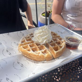 GVA Cafe - Classic Plain Waffle - Cafes Near Me - Morgan Hill, California