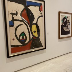 Museo de Arte Contemporaneo - Miró paintings