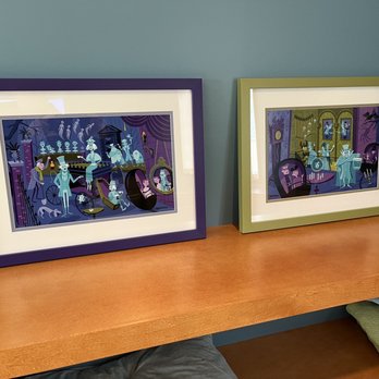 Allan Jeffries Framing - SHAG Haunted Mansion prints - Framing Near Me - Santa Monica, California Allan Jeffries Framing - SHAG Haunted Mansion prints - Framing Near Me - Santa Monica, California