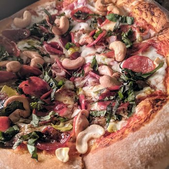 Tessio - Brewers Special Pizza (yes, those are cashews)!! - Pizza Near Me - Silverdale, Washington