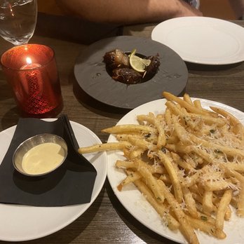 Castile Restaurant - Bacon wrapped dates and truffle fries! - Breakfast & Brunch Near Me - St Pete Beach, Florida
