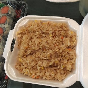 Tokyo Sushi and Hibachi - Side order of fried rice: rice+grease+1/6th an egg-meats-veggies= whomp whomp. Upside, the price. - Japanese Near Me - Naples, Florida Tokyo Sushi and Hibachi - Side order of fried rice: rice+grease+1/6th an egg-meats-veggies= whomp whomp. Upside, the price. - Japanese Near Me - Naples, Florida