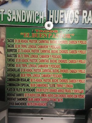 Menu photo 6 El Buen Pastor Bakersfield, CA