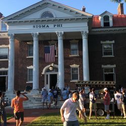 South End Sliders - South End Sliders hosting a Rush Event at Sigma Phi Fraternity