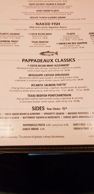 Menu photo 3 Pappadeaux Seafood Kitchen Houston, TX Menu photo 3 Pappadeaux Seafood Kitchen Houston, TX