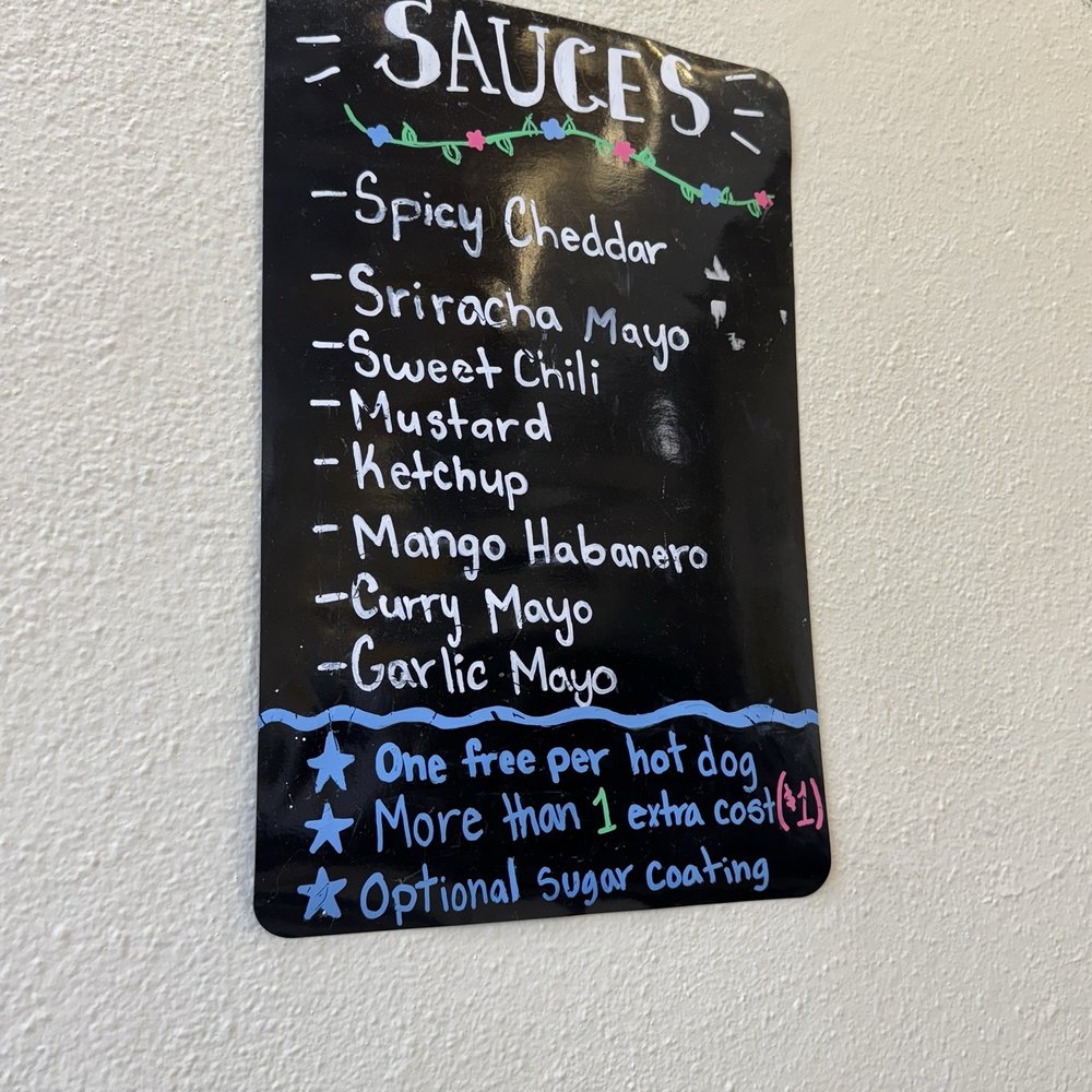 Mochinut - Sauce options for Rice Dogs - Bubble Tea Near Me - Portland, Oregon Mochinut - Sauce options for Rice Dogs - Bubble Tea Near Me - Portland, Oregon