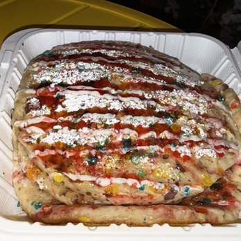 Met Her At A Cafe - Fruity Pebbles Pancakes - Breakfast & Brunch Near Me - Baltimore, Maryland