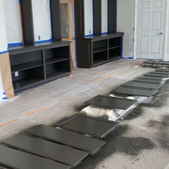 Michael Saul Painting - Spraying cabinets - Painters Near Me - Camarillo, California Michael Saul Painting - Spraying cabinets - Painters Near Me - Camarillo, California