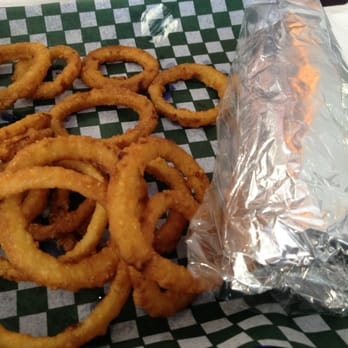 Eddie's Donair & Pizza - Chicken Donair with onion rings combo - $10.99 - Donairs Near Me - Edmonton, Alberta