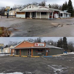 Indian Lake Outpost - Before & After...what a difference a year makes!