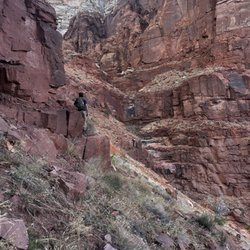 Lee's Ferry Lodge - Way up there in the Vermilions