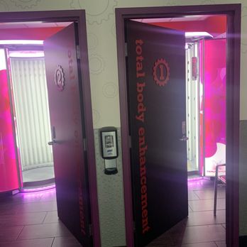 Planet Fitness - Booths for vibration rooms. - Gyms Near Me - San Pablo, California