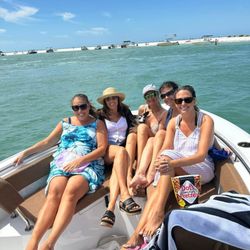 Sarasota Coastal Boat Tours - In route to the beach.