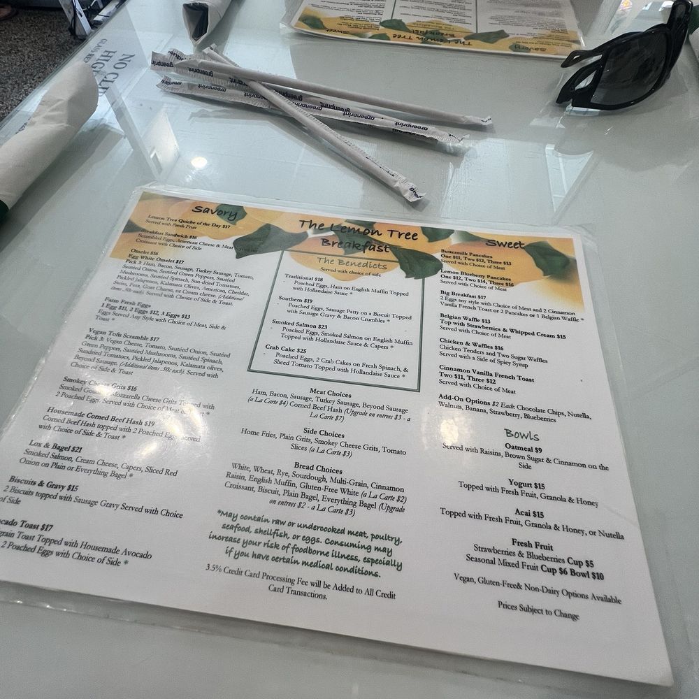 Lemon Tree - Breakfast & Brunch Near Me - Vero Beach, Florida