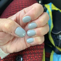 Heaven Spa - My nails after Gel removal and new colour put on. Complete disaster. Nail technician had no idea what she was doing.