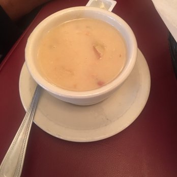 Fairgrounds Hotel - Cup of New England Clam Chowder - Seafood Near Me - Allentown, Pennsylvania