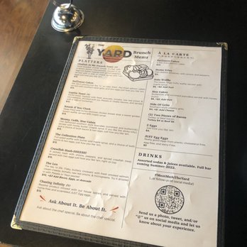 The Yard - Newark - Menu - American Near Me - Newark, New Jersey