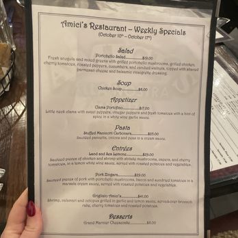 Amici's Restaurant - Weekly specials - Pizza Near Me - Maywood, New Jersey Amici's Restaurant - Weekly specials - Pizza Near Me - Maywood, New Jersey
