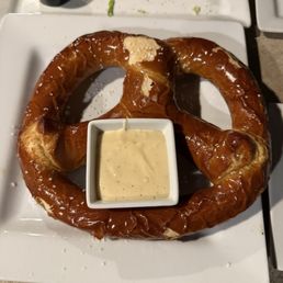 Bavarian pretzel.