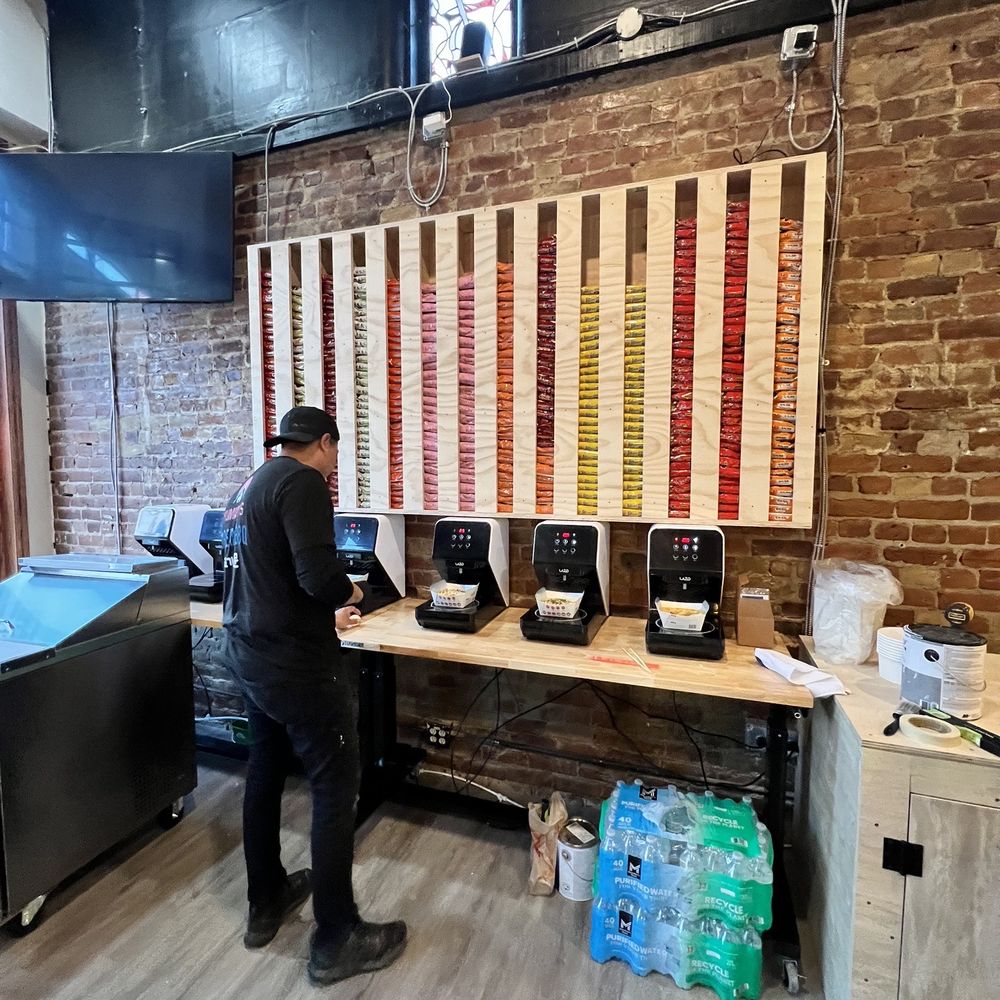 Yummy's Korean BBQ - Ramen bar. Look at those great flavors. - Korean Near Me - Provo, Utah