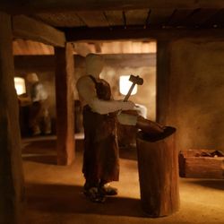 Keltenmuseum Heuneburg - Animation der Arbeitsplätze