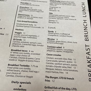 Egg - Menu - Breakfast & Brunch Near Me - Saint Louis, Missouri
