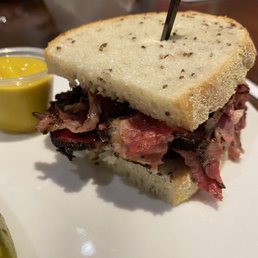 Hot Pastrami Sandwich