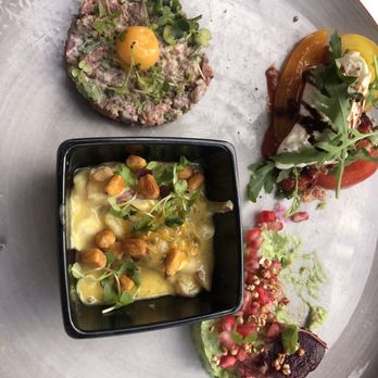 Carter - Combination of all 4 starters - Modern European Near Me - Amsterdam, New Hampshire Carter - Combination of all 4 starters - Modern European Near Me - Amsterdam, New Hampshire